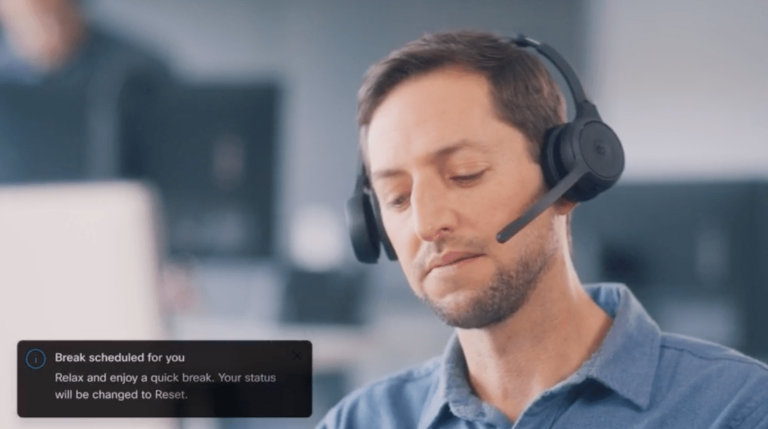  Have you ever wondered if a contact center employee is burnt out?  The AI-powered feature in Cisco Webex can help

